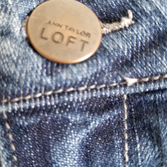 Ann Taylor loft size 10 skinny ankle jeans. - Picture 5 of 5